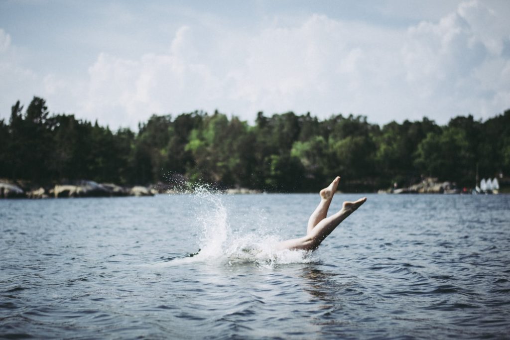 Dopp i sjö