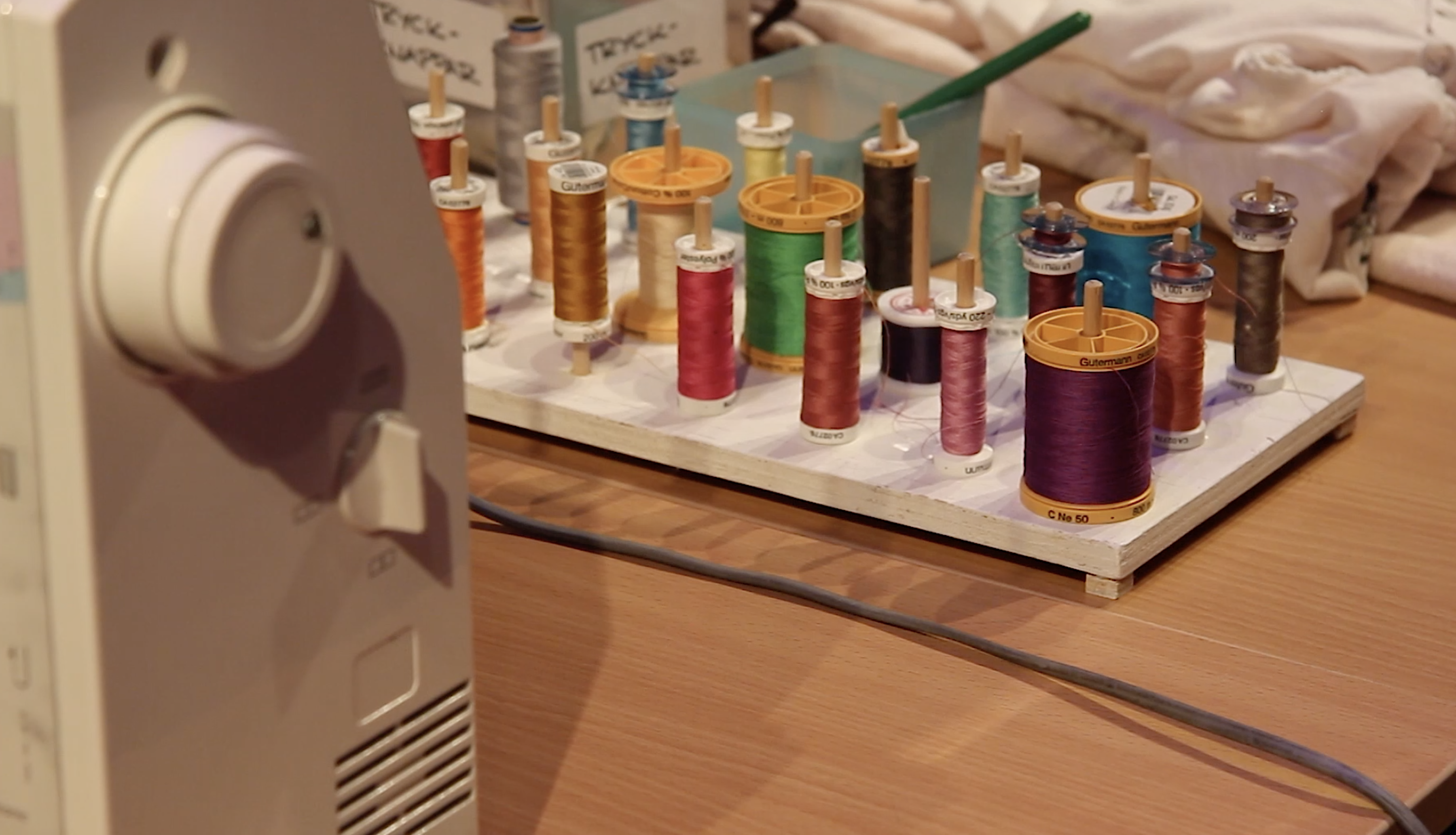 Syrullar i olika färger.