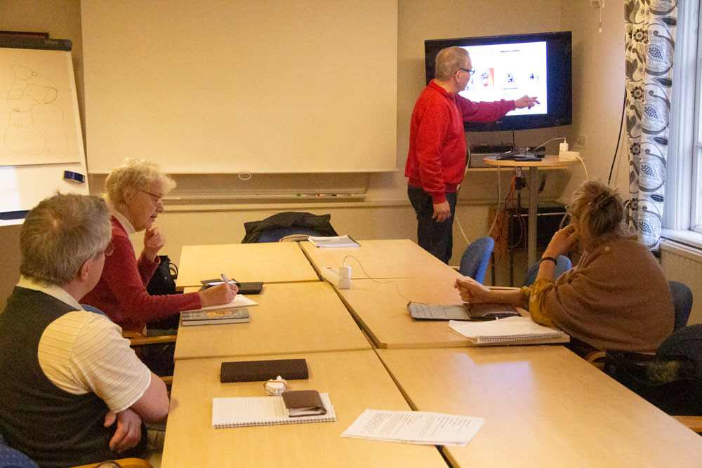 Alla deltagare i IOS-kursen.