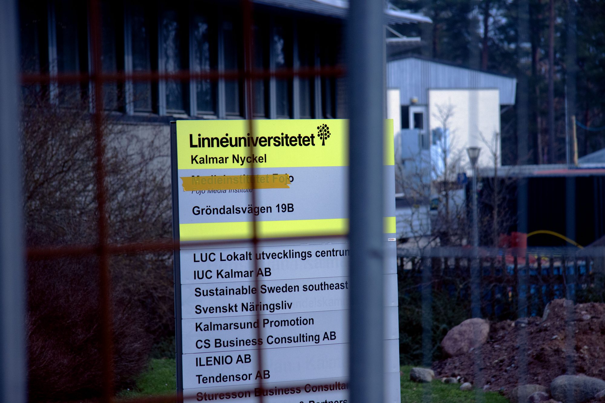 Tidigare delade Hotellet byggnaden med Linnéuniversitetets media, ekonomi och ingenjörsprogrammen.