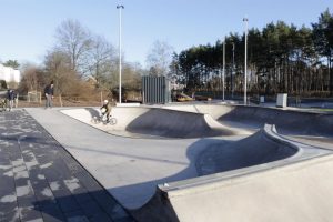 Skejtparken i Norrliden.