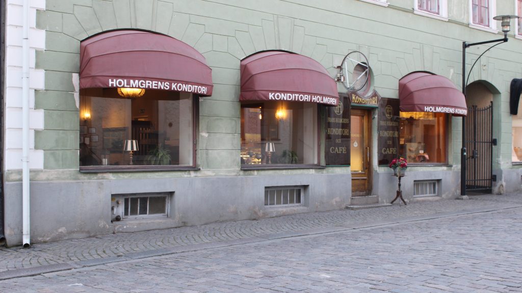 Coronapandemin påverkar Holmgrens konditori.