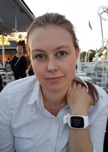 En porträttbild på Malin Lindberg