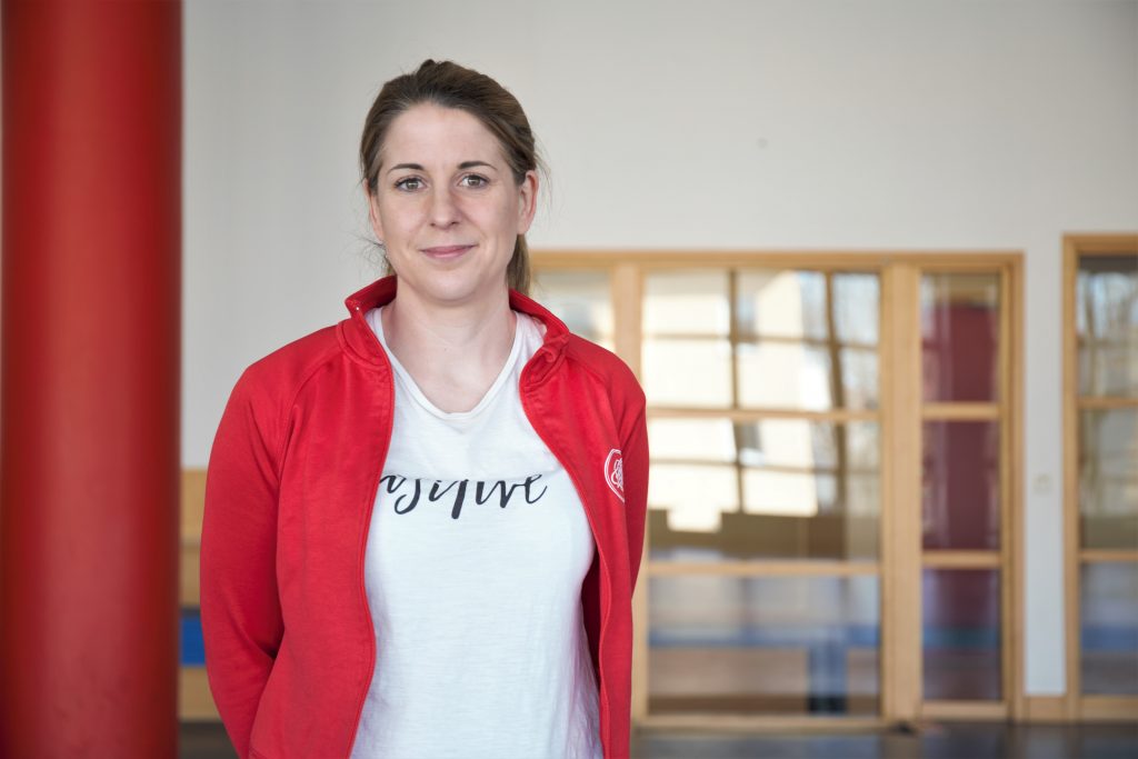 Verksamhetschef på Friskis och Svettis Natalie Olsén.