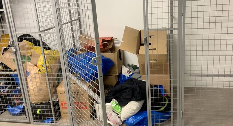 Inbrott vid förråd