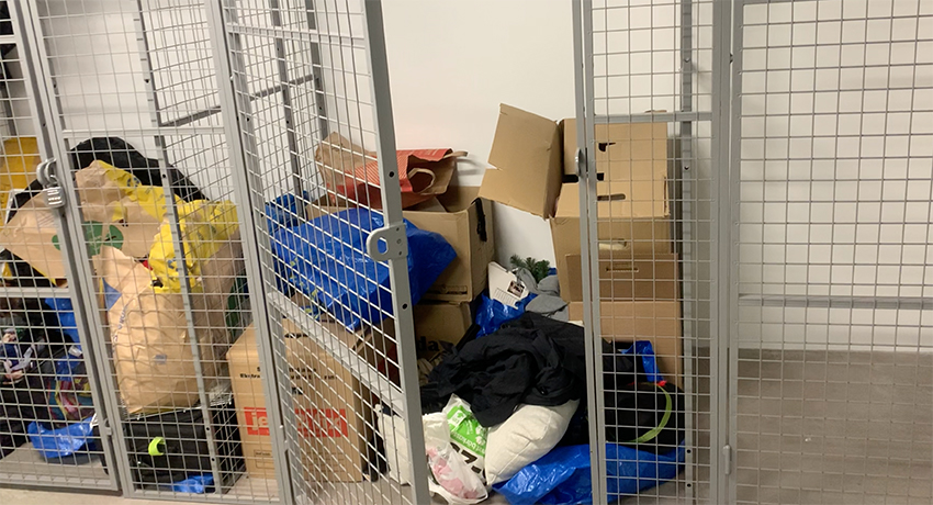 Inbrott vid förråd