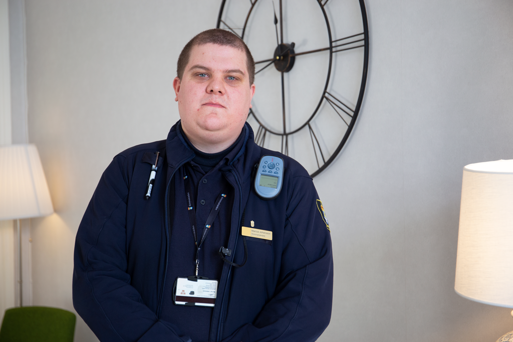 Kriminalvårdare Marcus Johansson