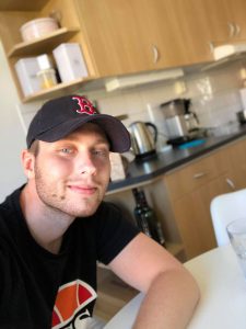Robin Sjööman, student vid Linnéuniversitetet.