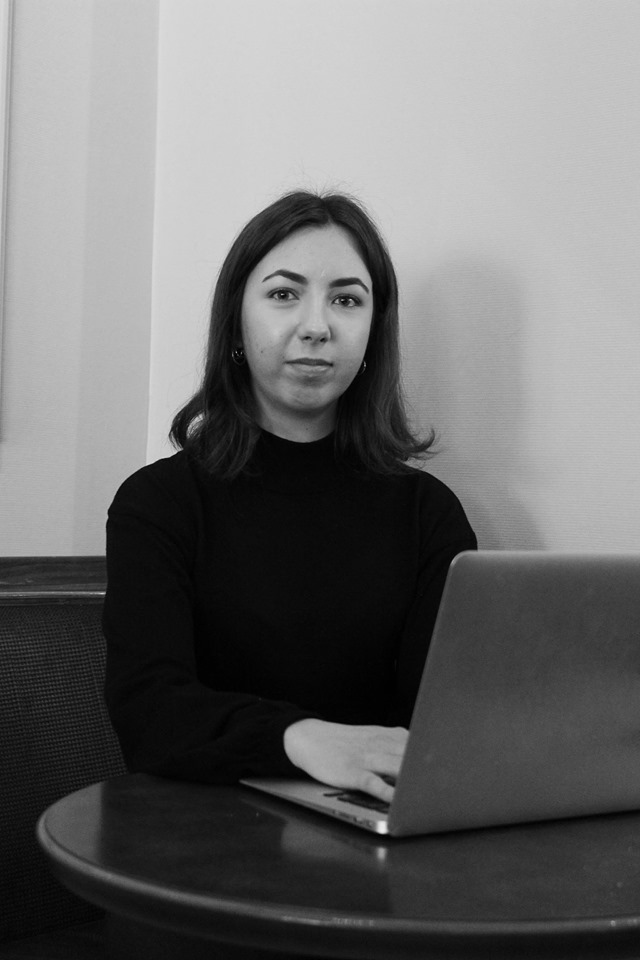 Reporter Hedda Ottestam.