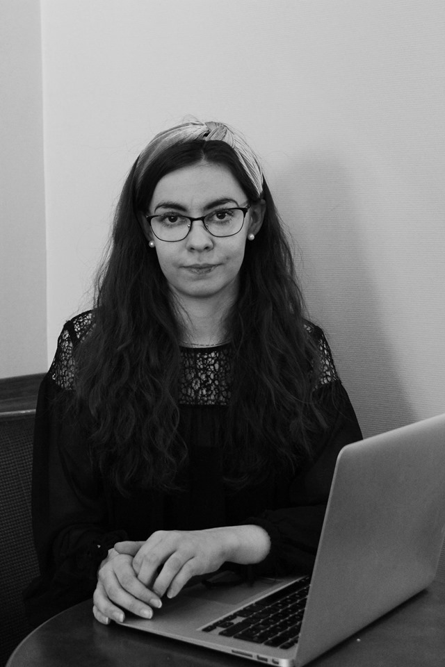 Reporter Madeleine Sandström.