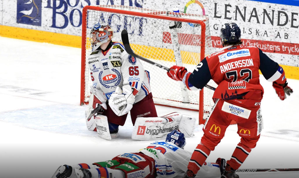 IK Oskarshamns målvakt och försvarare.