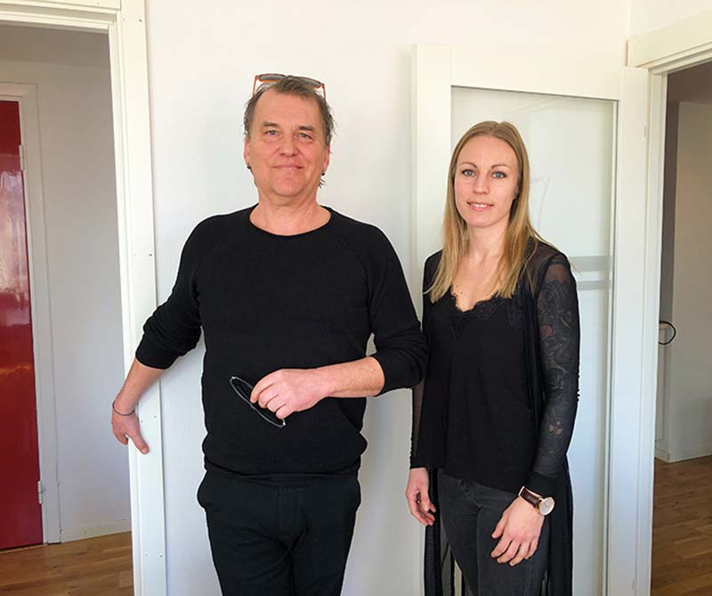 Fr vänster: Bo Nikolausson. Sara Westberg.