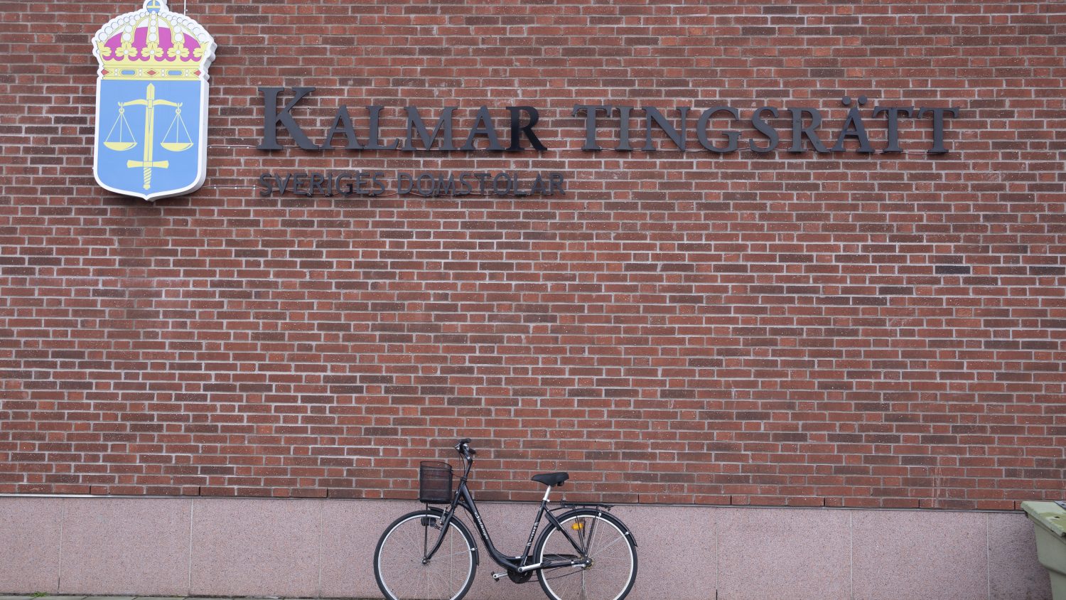Bild utanför Kalmar tingsrätt