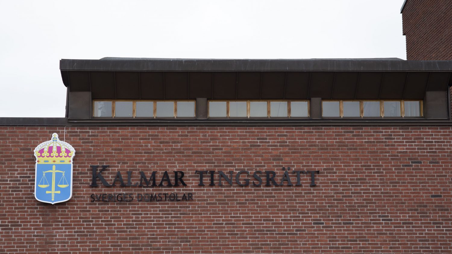 Bild utanför Kalmar tingsrätt