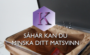 Bild på en öppen soptunna.