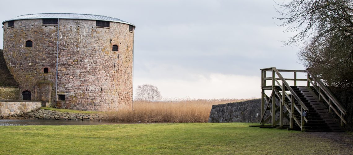 Vallgraven vid Kalmar slott