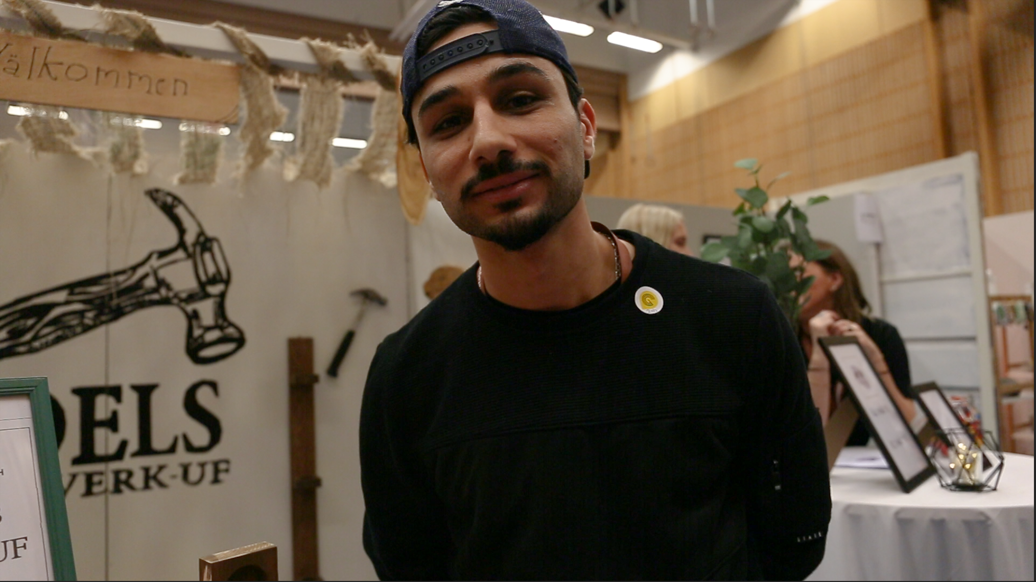 Adel Haj Osman driver ett UF-företag