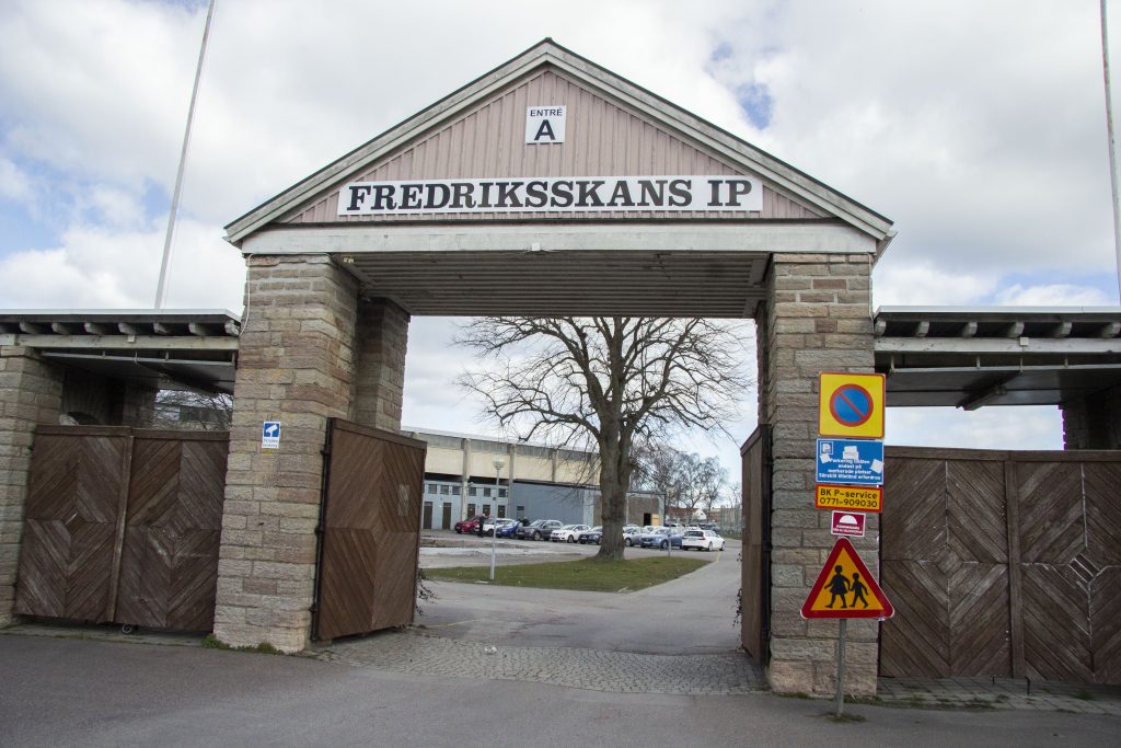 Bild på Fredriksskans ingången