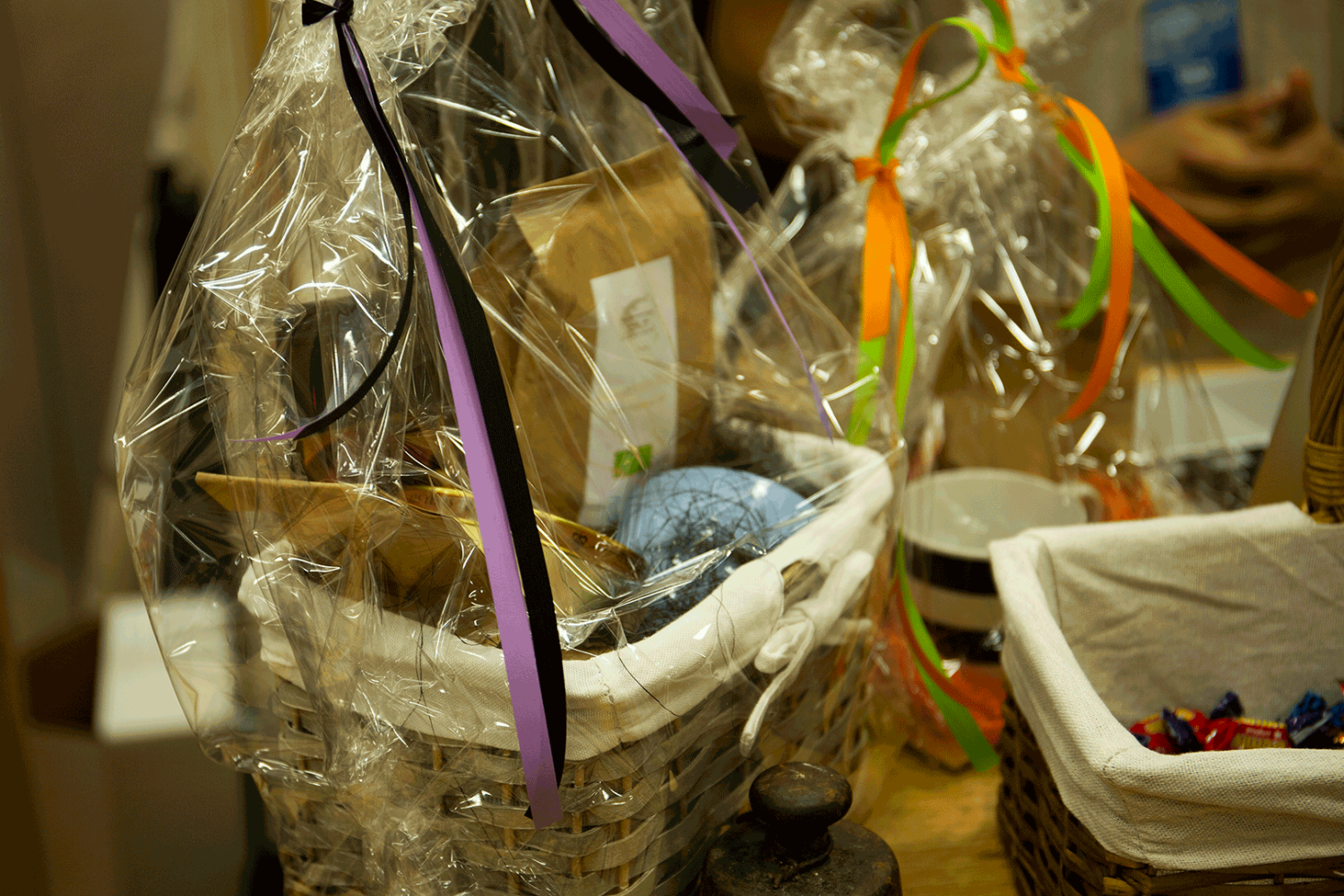 Kaffe Korgen UF säljer kaffekorgar som presenter till företag och privatpersoner.