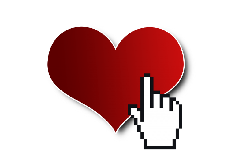 klick hjärta