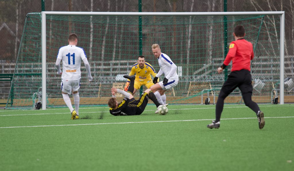 Straffsituation, 1-0 till Vimmerby