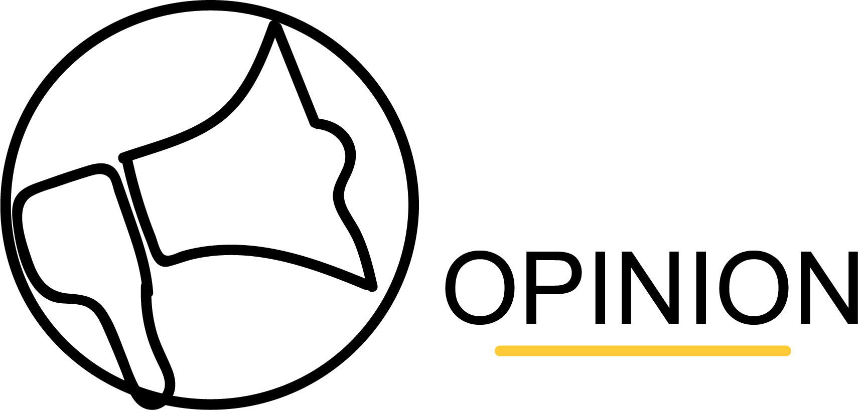 Liten logotyp. Kategori opinion.