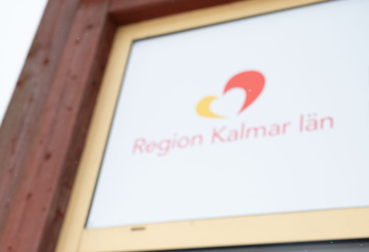Region Kalmar Län, oskarp logotyp.