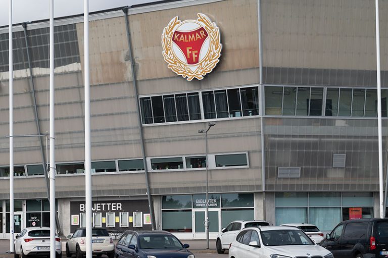 En bild på Kalmar FF:s hemmaarena Guldfågeln Arena
