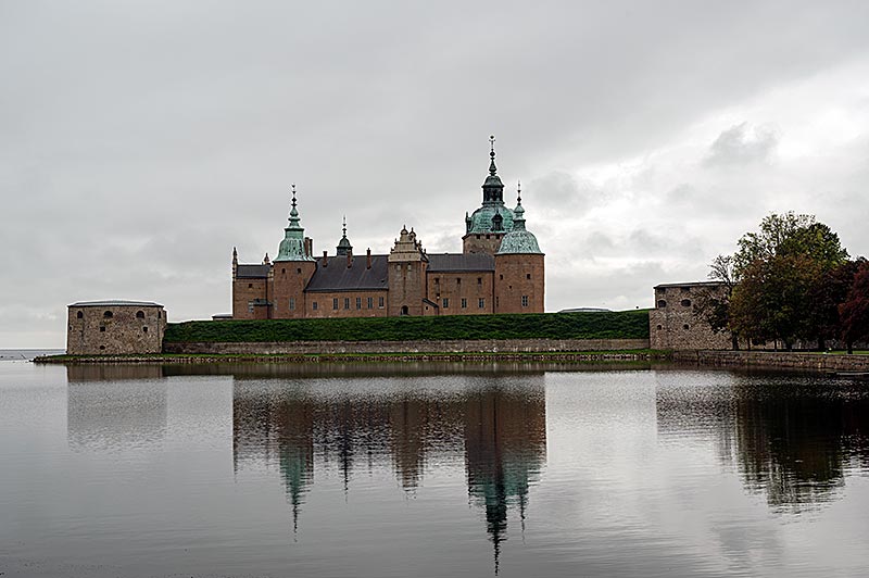 Kalmar Slott från avstånd.