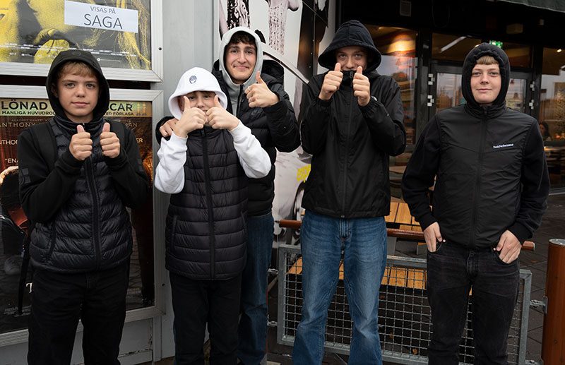 Theo Håkansson, Kevin Ankarman, Leon Limoni, Samuel Daleen, Linuz Grehardsson