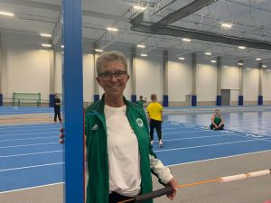 Suzanne Wiberg, friidrottstränare för seniorgruppen parasport i Kalmar SK.