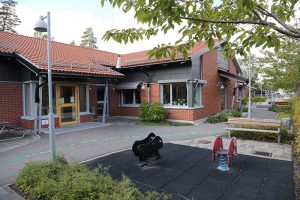 Bild på en förskolebyggnad