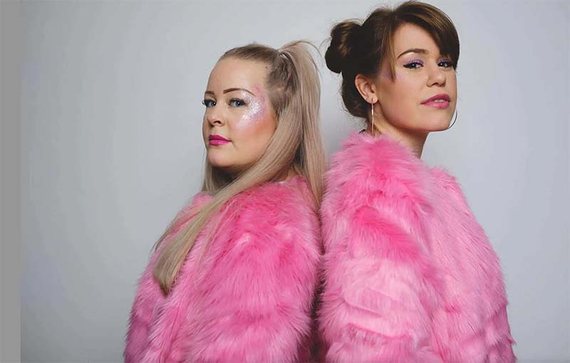 Bild på Alexandra Durne och Julia Björknert