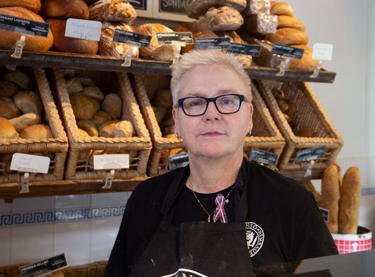 Liselott Shatri, kallskänka på Stensö hembageri