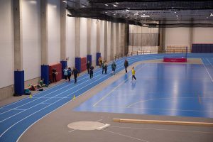 Överblick på idrottshall