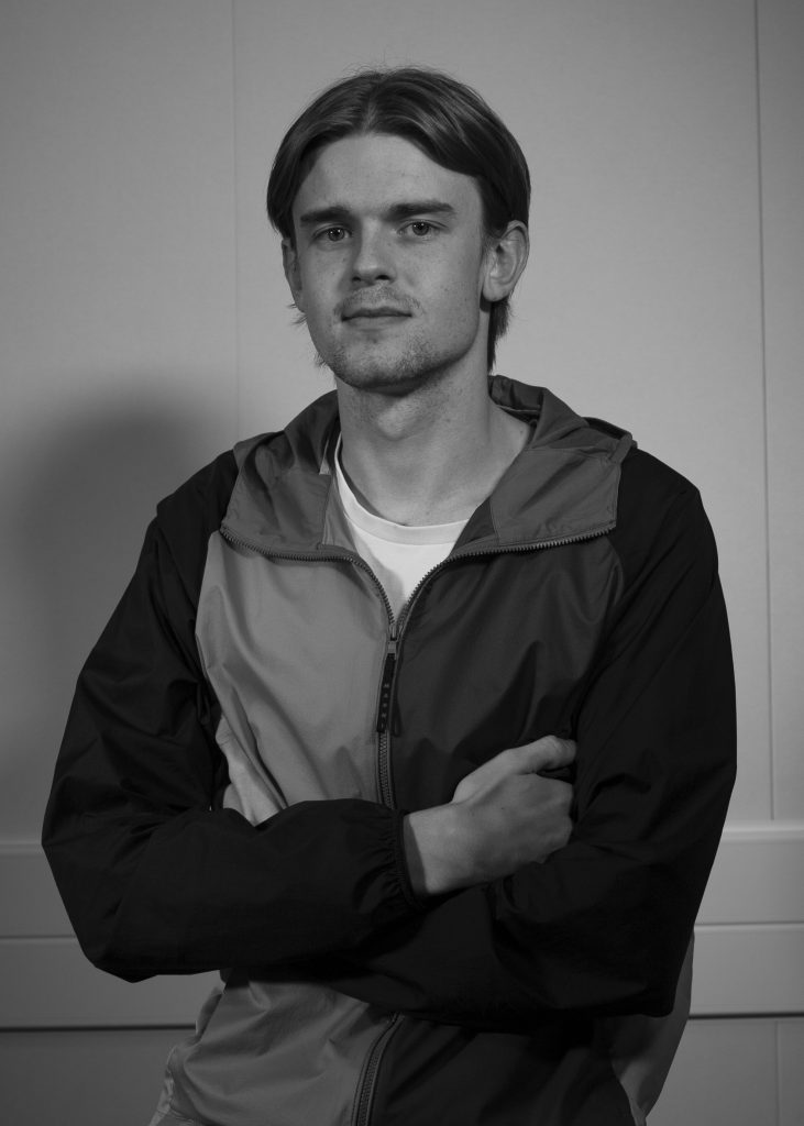 Reporter Fabian Sand Igelström