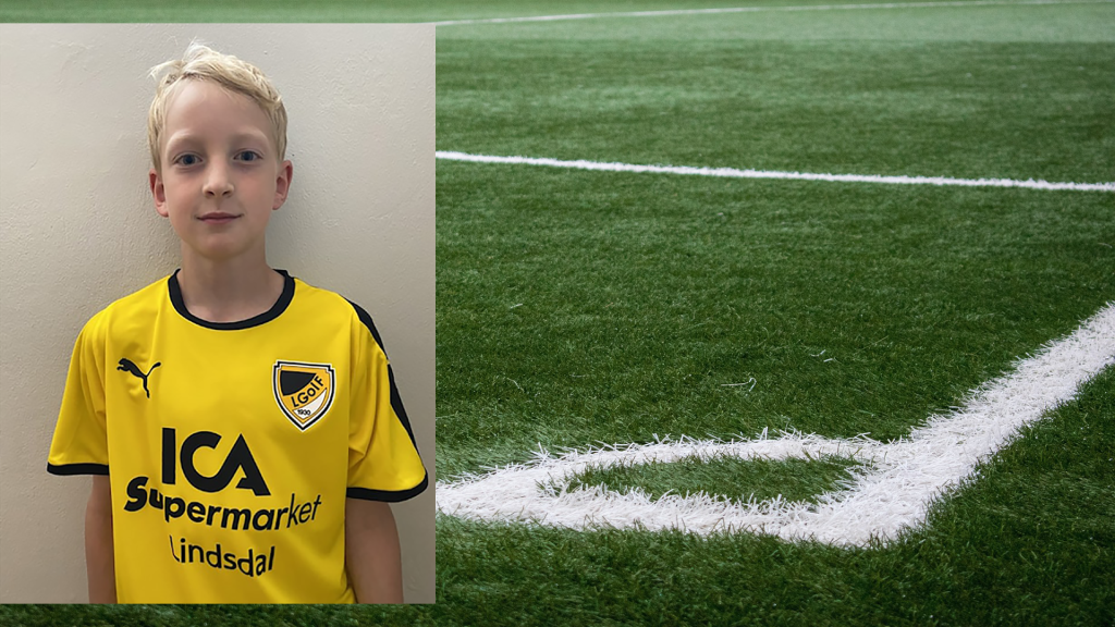 Alfred Söderblom 12 år.