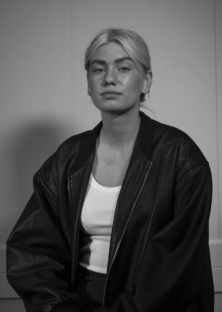 Reporter Moa Jonsson