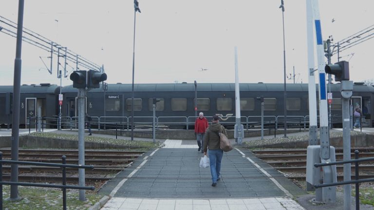 Tågrälsen på Kalmar C
