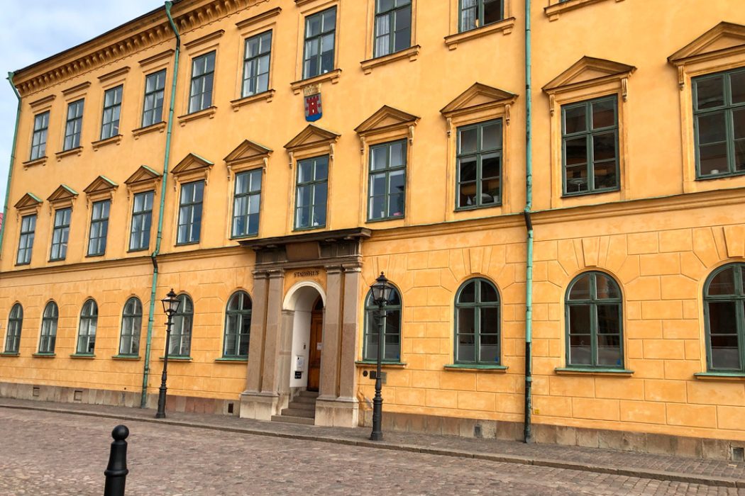 Det gula kommunhuset i Kalmar