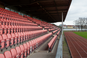 Norra läktaren på Fredrikskans